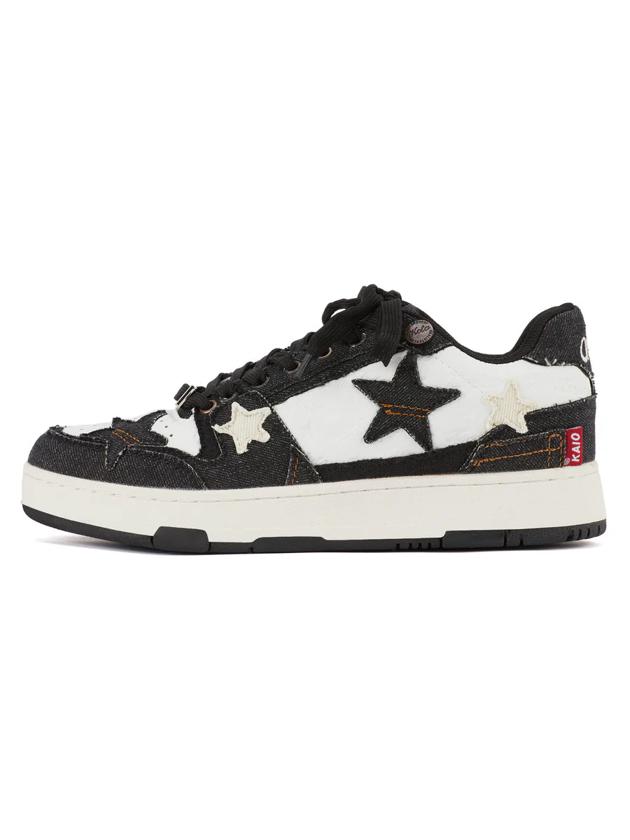 Vintage Star Skateboard Sneakers-1607